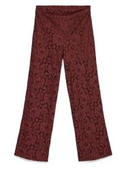 Vero Moda Spodnie w kolorze brązowym rozmiar: XL. Brązowe spodnie materiałowe Vero Moda, na co dzień, xl, bez wzorów, z koronki. Za 87.40 zł.