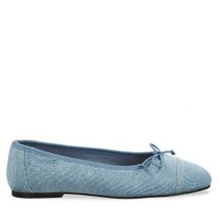 Baleriny Gant. Niebieskie baleriny GANT, bez wzorów, bez obcasa. Za 409.99 zł.