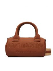 LOVE MOSCHINO Torebka JC4054PP1OLE0200 Brązowy. Brązowe torebki klasyczne Love Moschino, bez wzorów, ze skóry, bez dodatków. Za 869.99 zł.
