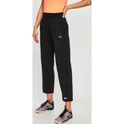 Puma - Spodnie. Czarne spodnie dresowe Puma, m, bez wzorów, z bawełny. W wyprzedaży za 179.90 zł.