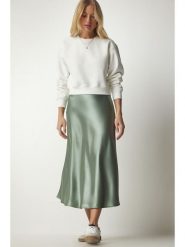 Happiness Istanbul Spódnica w kolorze zielonym rozmiar: 40. Zielone spódnice Happiness Istanbul, na co dzień, bez wzorów, maxi, proste. Za 78.99 zł.