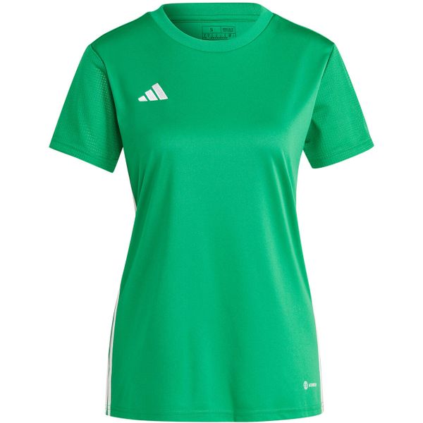 Koszulka damska adidas Tabela 23 Jersey. Białe bluzki Adidas, m, bez wzorów, z jersey, sportowe, bez kołnierzyka, bez ramiączek. Za 64.00 zł.