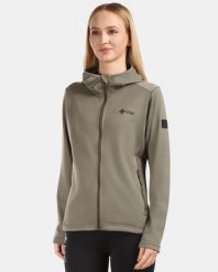 Damska bluza funkcyjna Kilpi SEVELEN-W. Zielone bluzy Kilpi, bez wzorów, z kapturem. Za 473.69 zł.