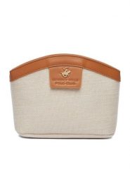 Beverly Hills Polo Club Kosmetyczka CEO-BHPC-W1-014-SS26 Beżowy. Brązowe kufry i kosmetyczki Beverly Hills Polo Club, bez wzorów, z materiału, bez dodatków. Za 79.99 zł.