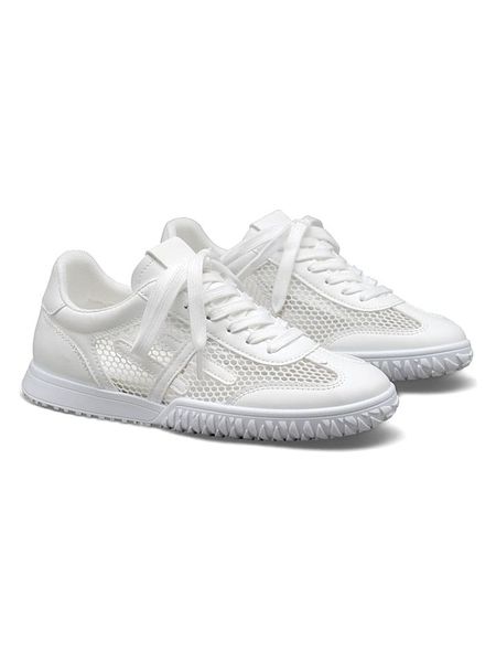 C'M Sneakersy w kolorze białym rozmiar: 41. Białe trampki C'M, bez wzorów, z materiału, bez zapięcia. Za 104.95 zł.