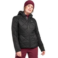 Kurtka hybrydowa damska Schöffel Pontresina. Czarne kurtki narciarskie Schöffel, bez wzorów, bez kaptura, narciarskie. Za 1,249.99 zł.
