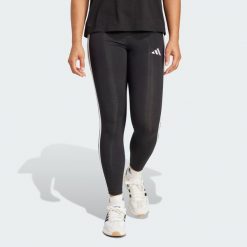 Legginsy Essentials 3-Stripes Cotton. Białe legginsy Adidas, xs, bez wzorów. Za 129.00 zł.