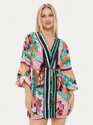 Maaji Sukienka letnia Joyous PT2158CPO003 Kolorowy Regular Fit. Sukienki Maaji, na lato, s, bez wzorów, z wiskozy, bez kołnierzyka, bez ramiączek. Za 249.99 zł.