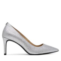 Szpilki MICHAEL Michael Kors. Szare szpilki MICHAEL Michael Kors, bez wzorów, bez obcasa, na szpilce, bez zapięcia. Za 459.99 zł.