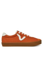Vans Tenisówki Sport Low VN000CQR52K1 Różowy. Czerwone trampki Vans, bez wzorów, ze skóry, bez zapięcia. Za 229.99 zł.