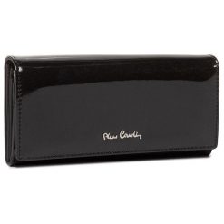 Duży Portfel Damski Pierre Cardin. Czarne portfele Pierre Cardin, bez wzorów. Za 99.99 zł.