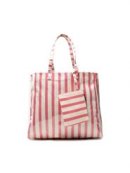 Jenny Fairy Torebka MJA-J-144-30-01 Czerwony. Czerwone shopper Jenny Fairy, bez wzorów, z tworzywa sztucznego, bez dodatków. Za 149.99 zł.