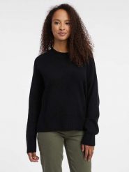 Orsay Sweter w kolorze czarnym rozmiar: XS. Czarne swetry Orsay, xs, bez wzorów, bez ramiączek. Za 57.20 zł.