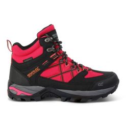 Buty trekkingowe damskie Samaris III. Czerwone trekkingi Regatta. W wyprzedaży za 329.99 zł.