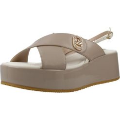 Sandały LIU-JO SA6141 P0102 Brązowy. Brązowe sandały Liu Jo, bez wzorów, ze skóry, sportowe, bez obcasa, bez zapięcia. Za 566.99 zł.