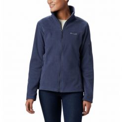 Bluza sportowa damska Columbia Fast Trek II Jacket. Niebieskie bluzy Columbia, s, bez wzorów, bez kaptura. Za 279.00 zł.