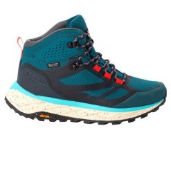 Buty trekkingowe damskie Jack Wolfskin Terraventure Texapore Mid. Niebieskie trekkingi Jack Wolfskin. Za 539.99 zł.