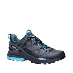 Damskie buty trekkingowe Aku Rocket DFS GTX. Czarne trekkingi Aku, trekkingowe. Za 830.50 zł.