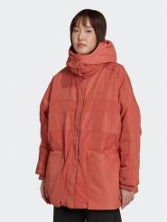 Adidas Kurtka przejściowa Parka HK5248 Pomarańczowy Loose Fit. Brązowe kurtki Adidas, bez wzorów, z syntetyku, bez kaptura. Za 659.99 zł.