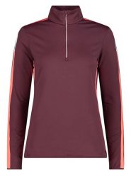 CMP Bluza polarowa w kolorze czerwonym rozmiar: 38. Czerwone bluzy CMP, bez wzorów, z materiału, bez kaptura. Za 136.35 zł.