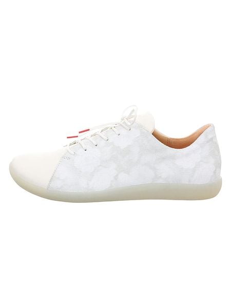 Think! Skórzane sneakersy w kolorze białym rozmiar: 40. Białe trampki Think!, bez wzorów, bez zapięcia. Za 304.95 zł.
