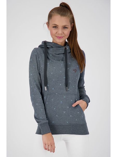 Alife and kickin Bluza "SarahAK B" w kolorze szarym rozmiar: S. Szare bluzy Alife and Kickin, s, bez wzorów, z kapturem. Za 160.96 zł.