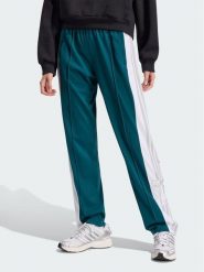 Adidas Spodnie dresowe Adibreak Track Tracksuit Bottoms KT0030 Zielony Regular Fit. Zielone spodnie dresowe Adidas, xs, bez wzorów, z dresówki. Za 213.99 zł.