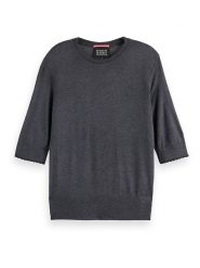 Scotch & Soda Sweter w kolorze antracytowym rozmiar: M. Czarne swetry Scotch & Soda, m, bez wzorów, bez ramiączek. Za 147.45 zł.