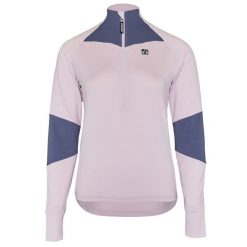 Bluza do narciarstwa biegowego z półgolfem damska Silvini Latera. Niebieskie bluzy Silvini, bez wzorów, bez kaptura. Za 303.50 zł.