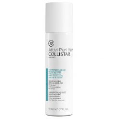 Collistar Attivi Puri SUCHY SZAMPON Z NIACYNAMIDEM OLEJOWY KONTROLUJĄCY OBJĘTOŚĆ DETOKSYKUJĄCY Suche szampony 150 ml. Szampony do włosów Collistar. Za 52.80 zł.