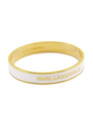 KARL LAGERFELD Bransoletka 245W3940 Biały. Białe bransoletki KARL LAGERFELD, metalowe. Za 549.99 zł.