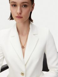 Guess Naszyjnik JUBN05 094JW Złoty. Żółte naszyjniki Guess, metalowe. Za 199.99 zł.
