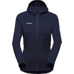 Bluza damska Mammut Aconcagua Light ML Hooded Jacket. Niebieskie bluzy Mammut, m, bez wzorów, bez kaptura. Za 622.99 zł.