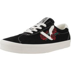 Tenisówki Vans Model Sport Low Kolor Czarny. Czarne trampki Vans, bez wzorów, ze skóry, bez zapięcia. Za 227.99 zł.