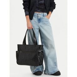 Torebka G-Star. Czarne shopper G-Star, bez wzorów, retro, bez dodatków. Za 279.99 zł.
