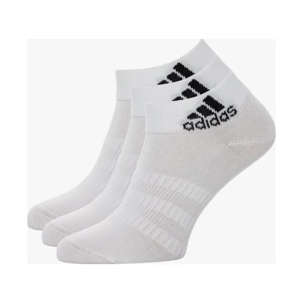 Adidas Skarpety Light Ank 3Pp , biały, rozmiar S. Białe skarpety Adidas, z aplikacjami, z bawełny. Za 39.99 zł.
