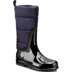 Kalosze MICHAEL MICHAEL KORS - Cabot Quilted Rainboot 40F6CAFB5Q Admiral/Blk. Czarne kalosze MICHAEL Michael Kors, bez wzorów, z futra. W wyprzedaży za 499.00 zł.