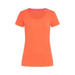 Damska Koszulka Z Okrągłym Dekoltem Claire. Czerwone bluzki STEDMAN, xl, bez wzorów, sportowe, bez kołnierzyka, bez ramiączek. Za 58.99 zł.