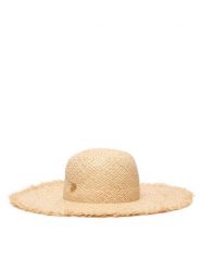 Tommy Hilfiger Kapelusz Summer Shop AW0AW18673 Beżowy jasny. Brązowe kapelusze TOMMY HILFIGER, bez wzorów. Za 369.99 zł.