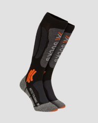 Skarpety X-SOCKS MOTOTOURING LONG 4.0. Czarne skarpety X Socks, bez wzorów, z wełny. Za 80.00 zł.