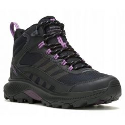 Buty trekkingowe dla kobiet Merrell SPEED STRIKE 2. Czarne trekkingi Merrell. Za 449.99 zł.