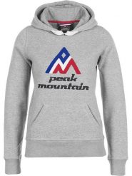 Peak Mountain Bluza w kolorze szarym rozmiar: S. Szare bluzy Peak Mountain, s, bez wzorów, bez kaptura. Za 92.21 zł.