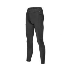 Legginsy jeździeckie dla kobiet Kingsland KLKornelia. Czarne legginsy KINGSLAND, bez wzorów, z materiału, na fitness i siłownię. Za 491.50 zł.