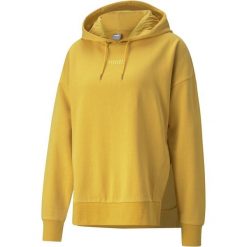 Bluza damska Puma HER Hoodie TR żółta. Żółte bluzy Puma, xl, bez wzorów, z bawełny, z kapturem. Za 129.09 zł.