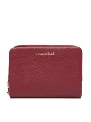 Coccinelle Portfel E2 TBM 11 E9 01 Bordowy. Czerwone portfele Coccinelle, bez wzorów, ze skóry. Za 499.99 zł.