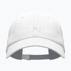 Czapka z daszkiem damska Under Armour Blitzing Low Adj. Białe czapki Under Armour, bez wzorów, sportowe. Za 62.99 zł.