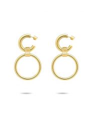 Liebeskind Kolczyki-półkreole rozmiar: onesize. Żółte kolczyki Liebeskind, ze stali. Za 239.29 zł.