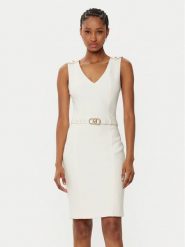 Marciano Guess Sukienka koktajlowa 5RGK10 6302A Beżowy Bodycon Fit. Brązowe sukienki Marciano Guess, z aplikacjami, z syntetyku, wizytowe, bez kołnierzyka, bez ramiączek, bodycon. Za 499.99 zł.