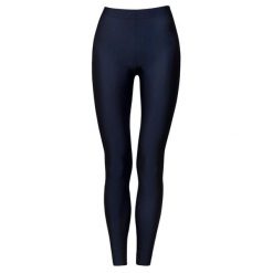 Legginsy sportowe damskie DEEP TRIP Basic. Czarne legginsy DEEP TRIP, l, bez wzorów, z elastanu, z podwyższonym stanem. Za 149.00 zł.