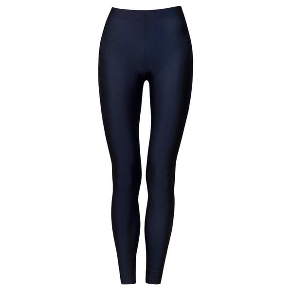 Legginsy sportowe damskie DEEP TRIP Basic. Czarne legginsy DEEP TRIP, l, bez wzorów, z elastanu, z podwyższonym stanem. Za 149.00 zł.